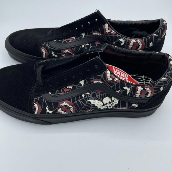 VANS Old Skool GLOW FRIGHTS in BLACK Size 9 Men’s / 10.5 Women’s - NEW IN BOX - Picture 4 of 14